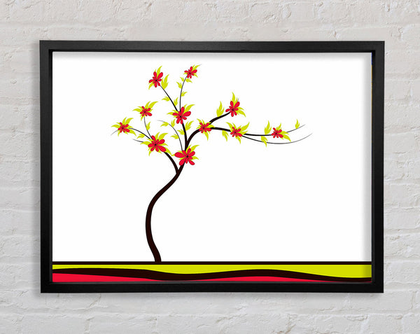 Surreal Tree Framed Print
