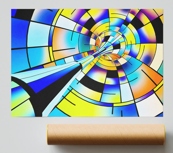 Time Tunnel Giclee Print