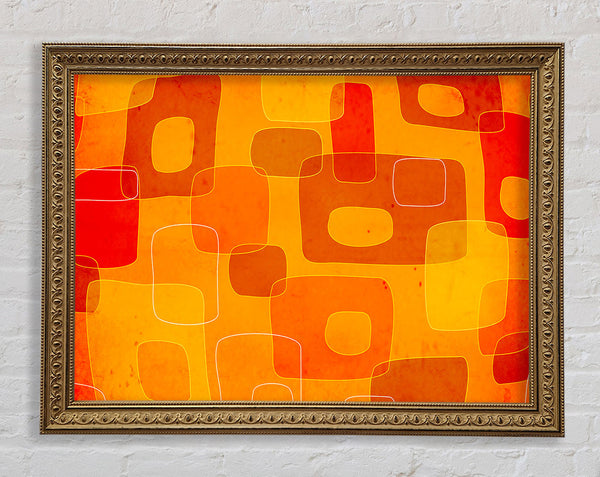 Burst Of Colour Framed Print