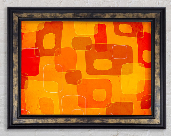 Burst Of Colour Framed Print