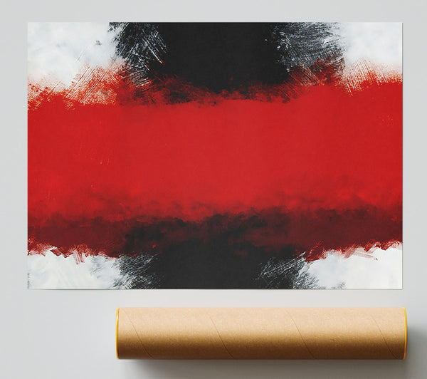 Time Laps Red Giclee Print
