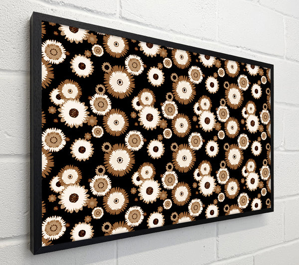 Flower On Flower Brown