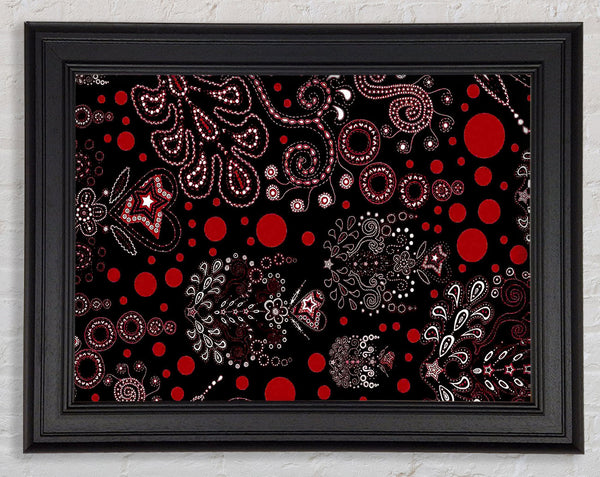 Blütenexplosion Rot 
