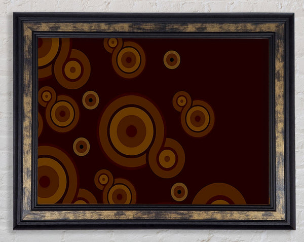 Caramel Fizz Framed Print