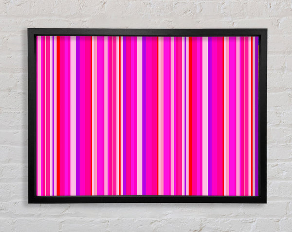Retro Streifen Rosa
