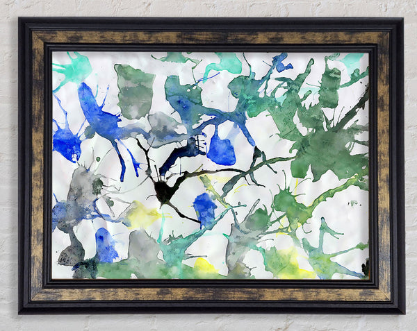 Playful Pastels Framed Print