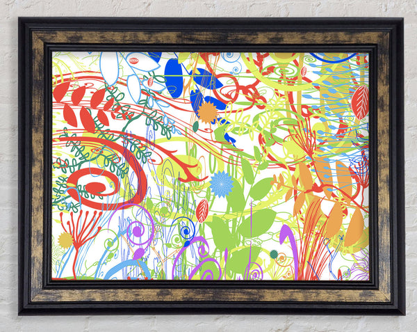 Summer Delight Framed Print