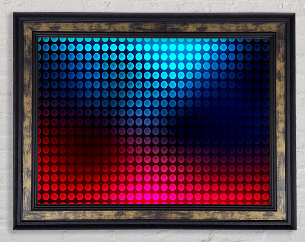 Circles Of Desire Framed Print