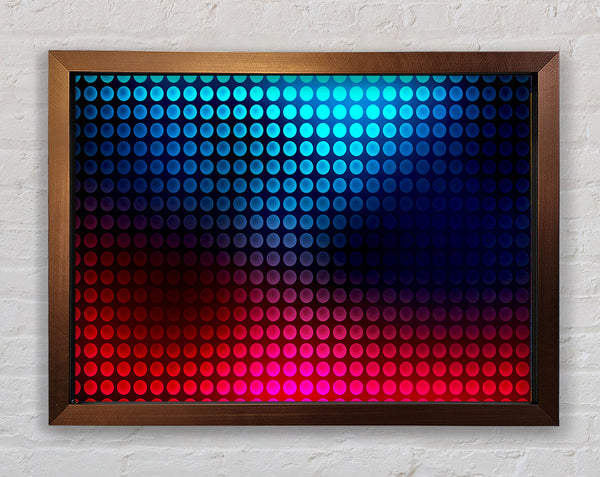 Circles Of Desire Framed Print
