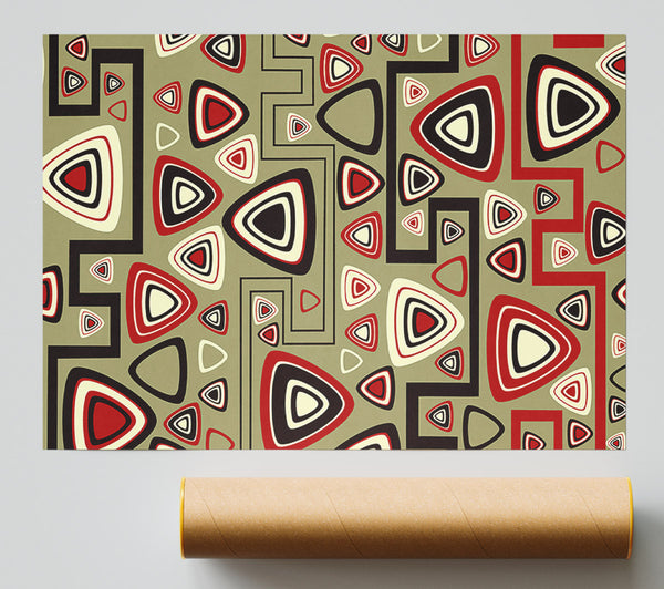 Triangle Infusion Print