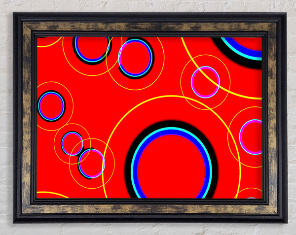 Energy Fields Framed Print