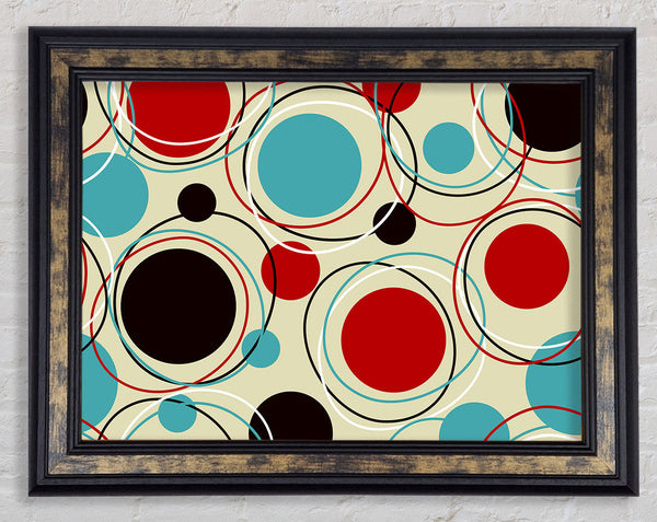 Cyndrical Mayhem Framed Print
