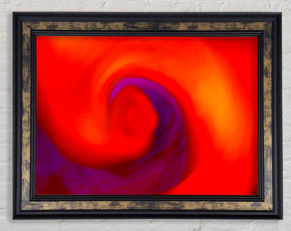 Whirlwind Of Colours Framed Print