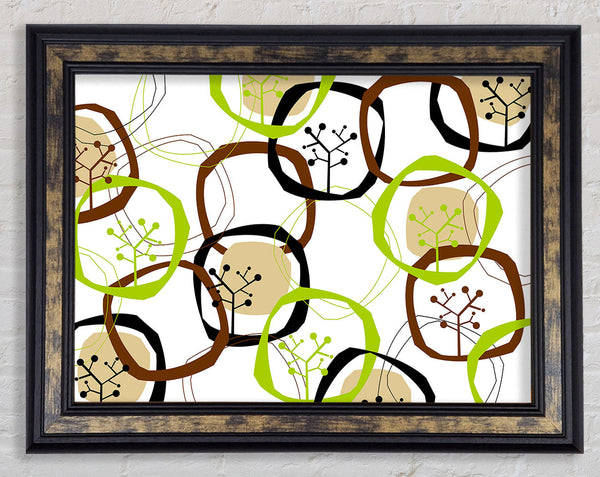 Circumference Of The Root Framed Print