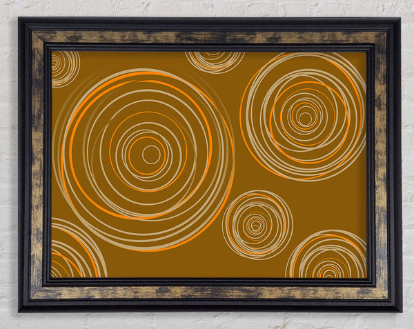 In A Time Loop Framed Print