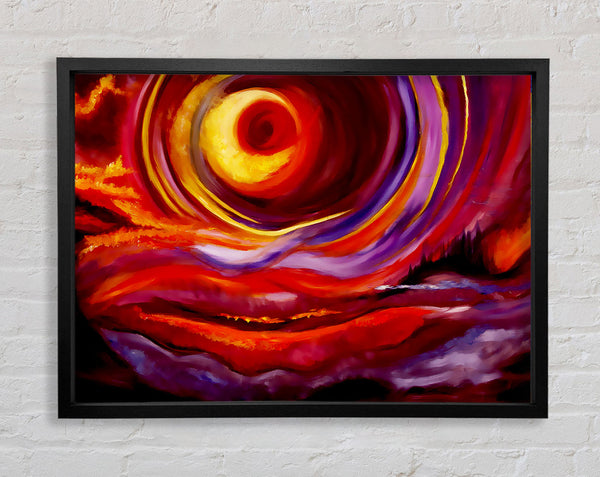 The Distant Planet Ocean Rainbow Framed Print