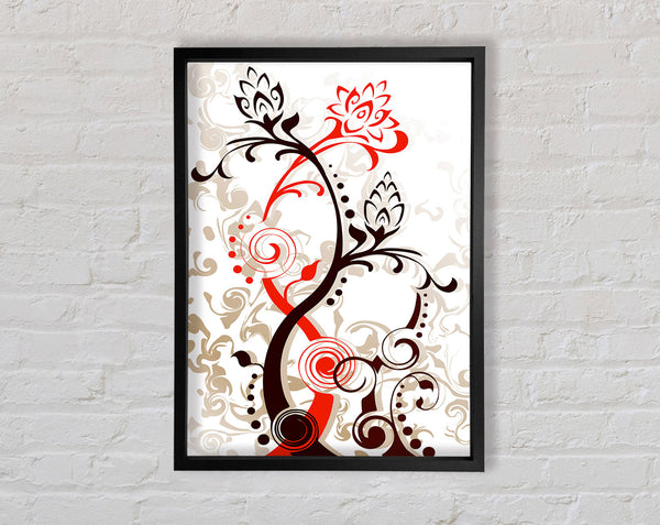 The Roots Of The Sun Framed Print