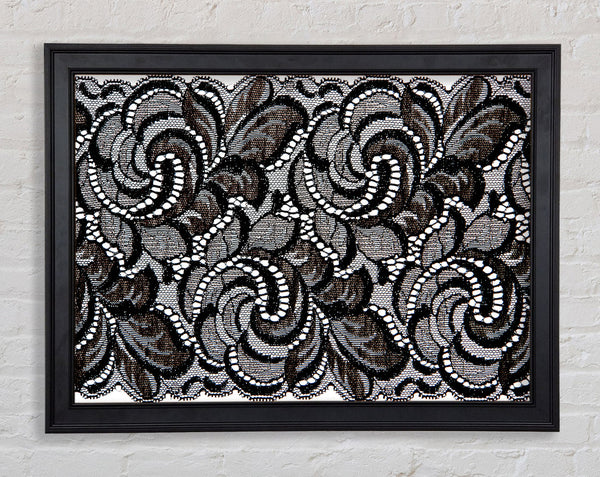 Feathering Beauty Framed Print
