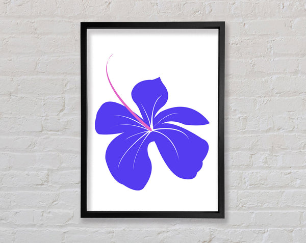 Purple Bloom Framed Print