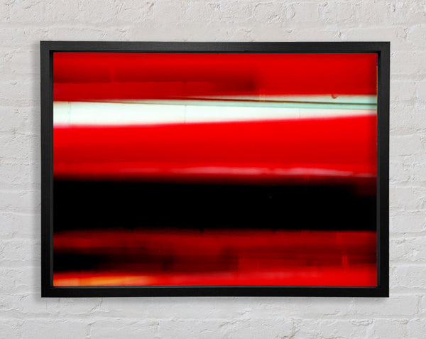 Roter Ozean abstrakt