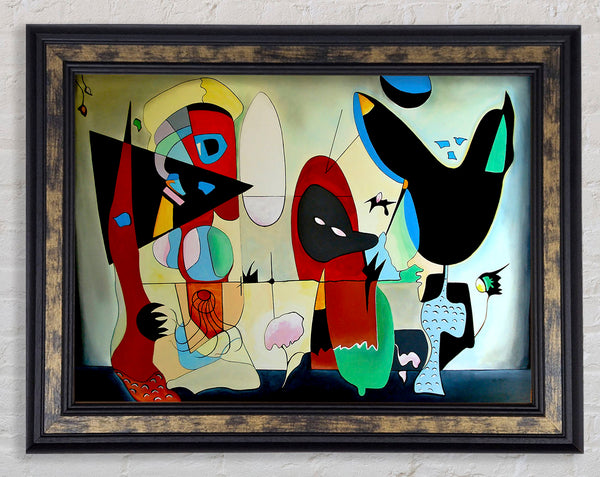 Animal Patterns Framed Print
