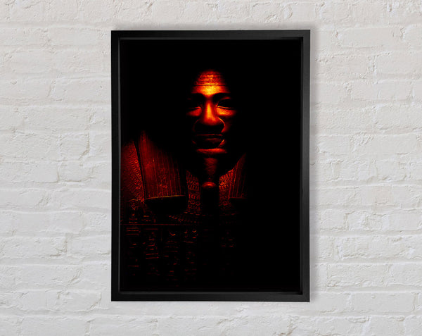 Red Warrior Framed Print