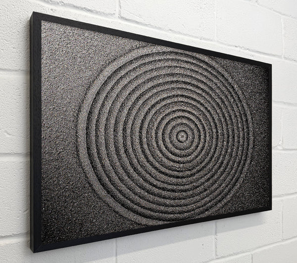 Perfect Circular Sand Formation zen