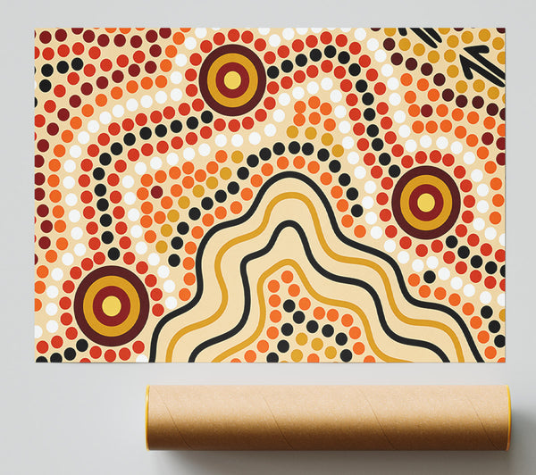 Aboriginal Australian Sands Print