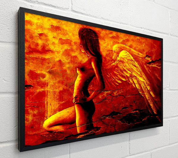 Orange Winged Angel