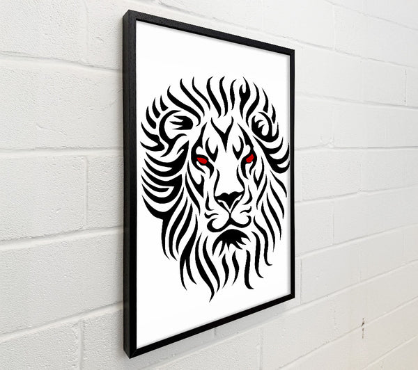 Fierce Lion Eyes