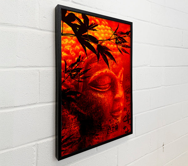 Bamboo Buddha Burnt Orange