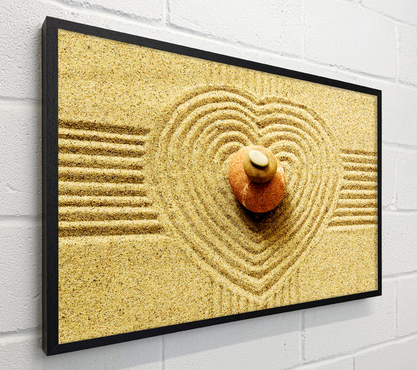 Love Heart Sand Stone