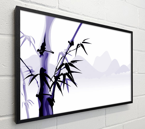 Purple Bamboo Mountains