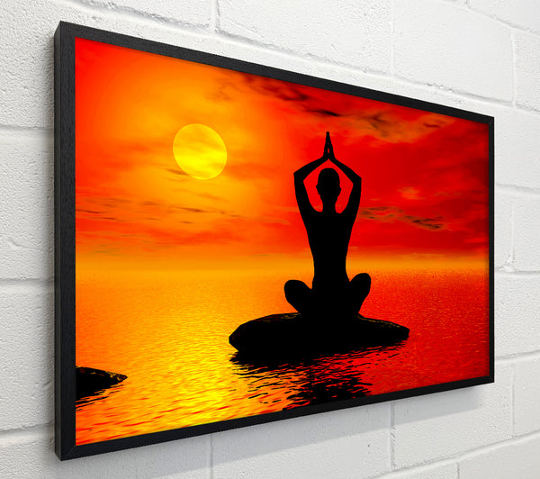 Yoga Ocean Sun Blaze