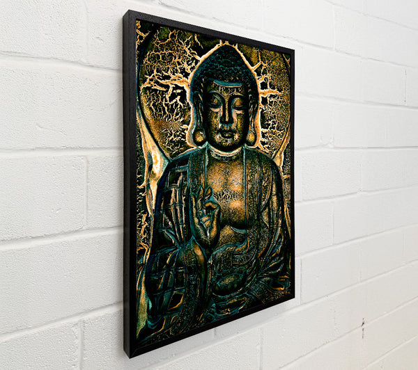 Hindu God Blue Gold