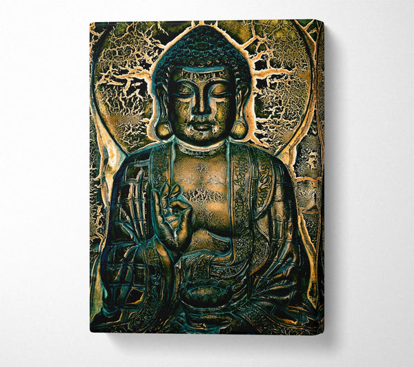 Hindu God Blue Gold