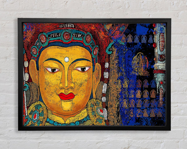 Tibetischer Kunst-Buddha