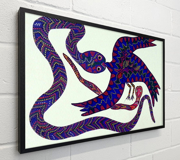 Aboriginal Snake Bird