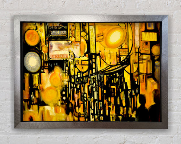 Down Town Jessup Framed Print