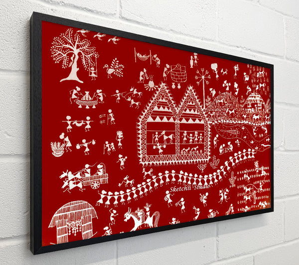 Aboriginal Warli Tribal Village Celebrations
