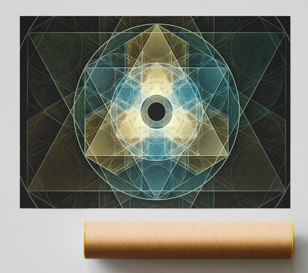 Sacred Pyramids Poster