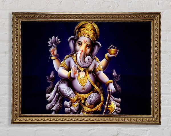 Hindu Ganesh Framed Print