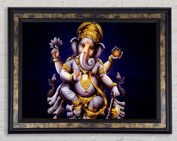 Hindu Ganesh Framed Print
