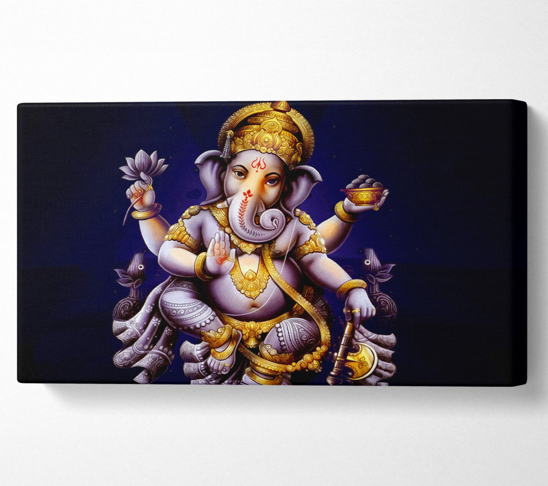  A Canvas Print of Hindu Ganesh Canvas Print