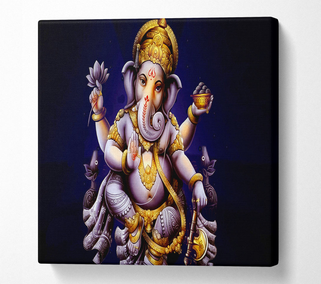  A Canvas Print of Hindu Ganesh Canvas Print