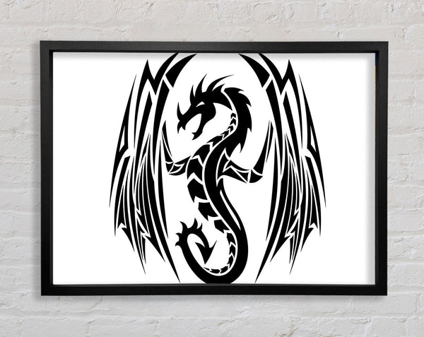 Stammesflügel Drache