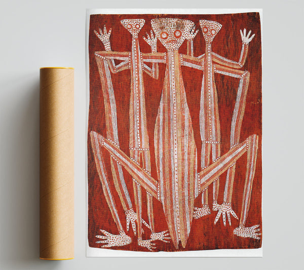 Aboriginal Kubarkku Poster