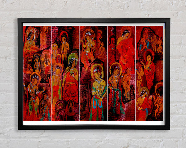 Tibetan Women Framed Print