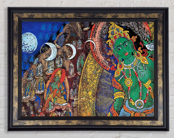 Indian Dream Framed Print