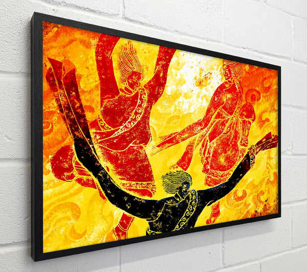 Tibetan Art Fire Of The Gods